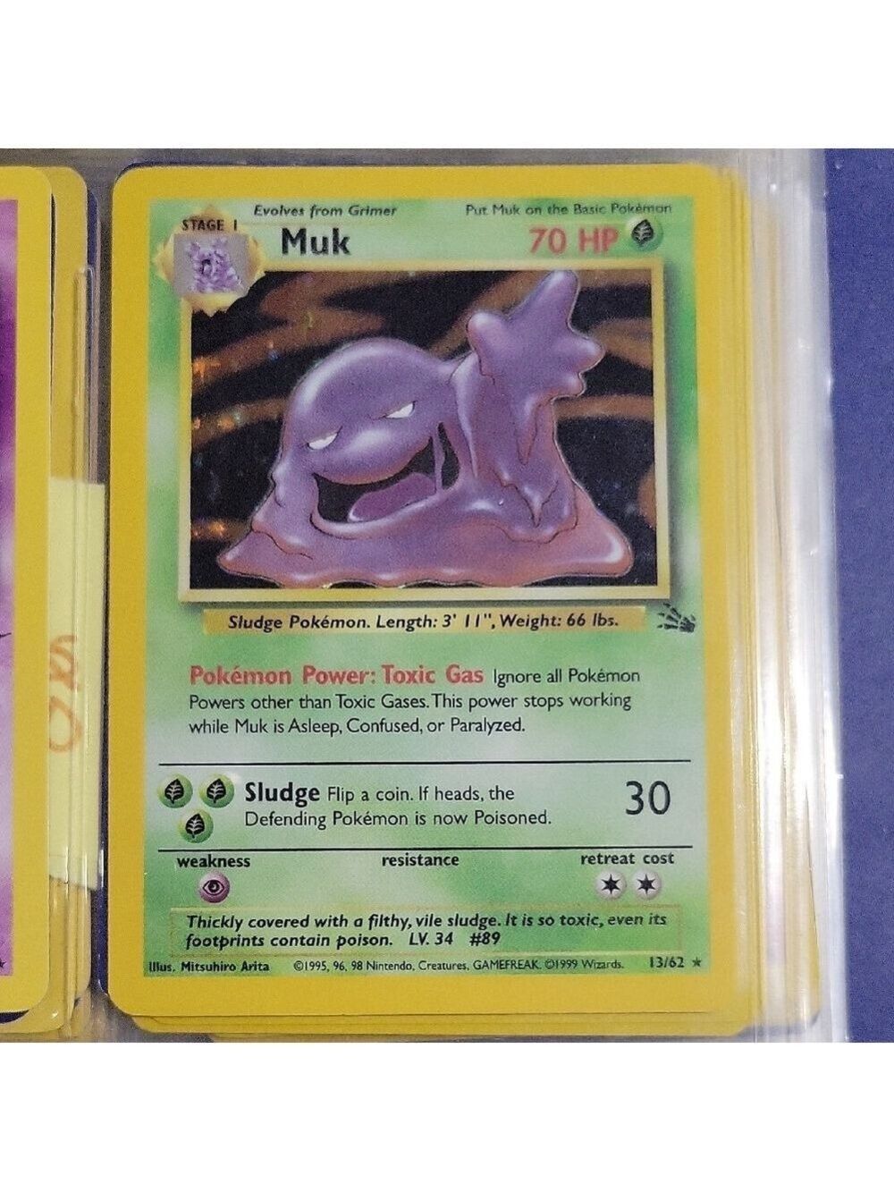 Pokemon Muk Card